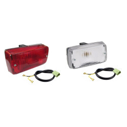 Lampa cofania + przeciwmgielna Fiat FSO 125p 126p przewód śruby 2x5M