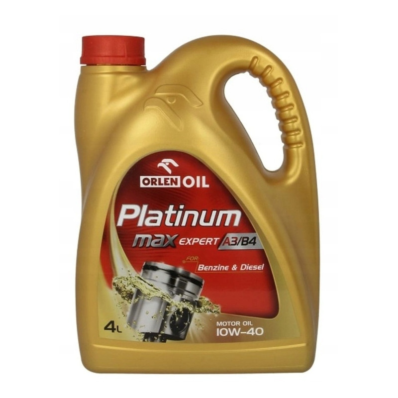 Olej silnikowy Orlen Oil Platinum Max 10W40 4 l 10W-40 Olej silnikowy Orlen Oil Platinum Max 10W40 4 l 10W-40