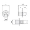 Reflektor lampa Fiat 126p R2 Wesem RE.02908