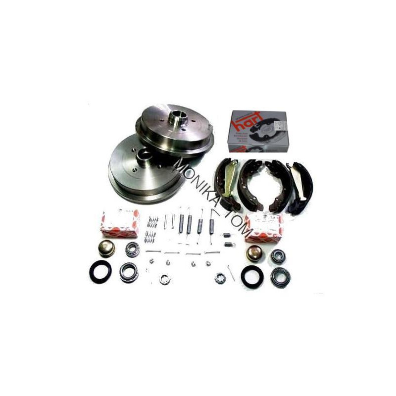 Bębny szczęki łożyska VW Golf III Polo Skoda Felicia Seat Ibiza Cordoba