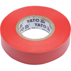 Taśma elektroizolacyjna 15mmx20mx0,13mm czerwona - Yato