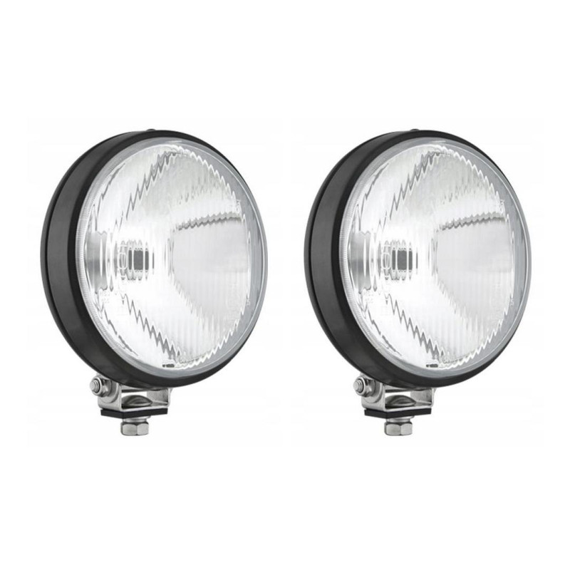 2x Halogen reflektor drogowy dalekosiężny metalowy 160mm 0611.44900