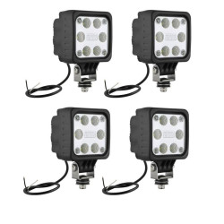 Lampa robocza halogen LED WESEM 22W NOWOSC przód  + tył 4 sztuki LED1F.47400