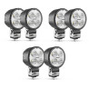 Lampy robocze LED traktor ciągnik maszyny rolnicze zestaw BASIC 6szt CRC5H.53301 CRC5K.54801