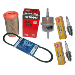 Filtr powietrza paliwa Filtron pasek klinowy Bosch Fiat 126p