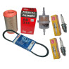 Filtr powietrza + paliwa Filtron + pasek klinowy Bosch + świece NGK Fiat 126p