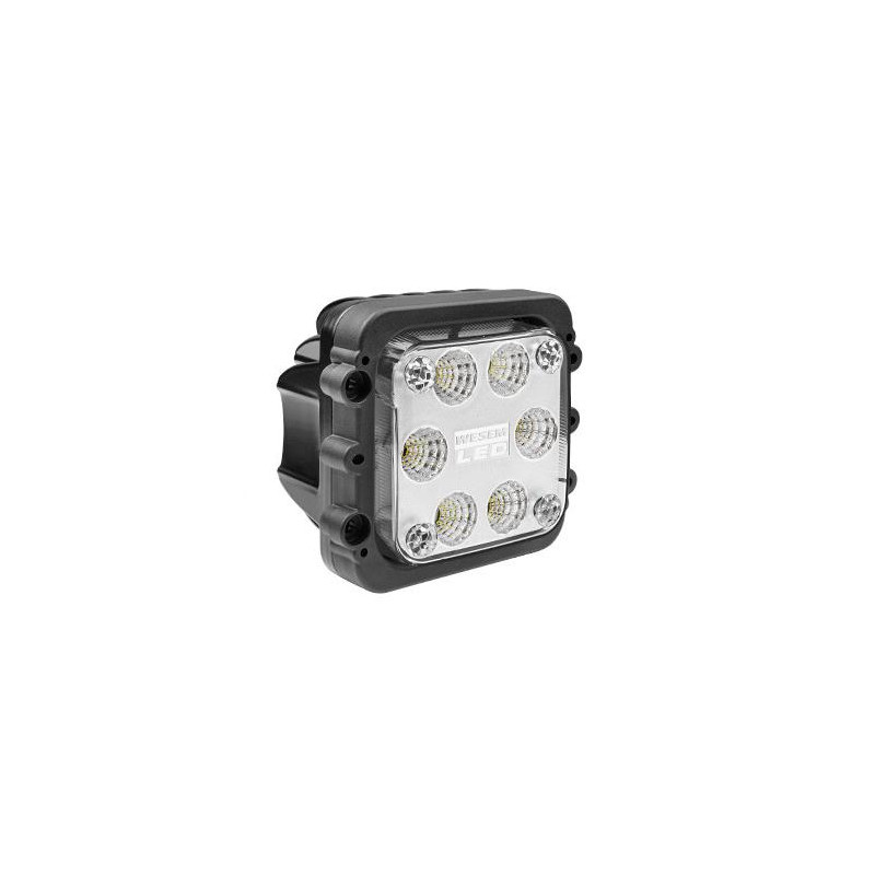 Lampa robocza halogen LED 3000lm wiązka 50* Valtra kwadrat 100x100 LED9B.53839