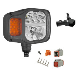Reflektor lampa LED kierunkowskaz prawy Wesem 096-EGV1.54072 A.07131