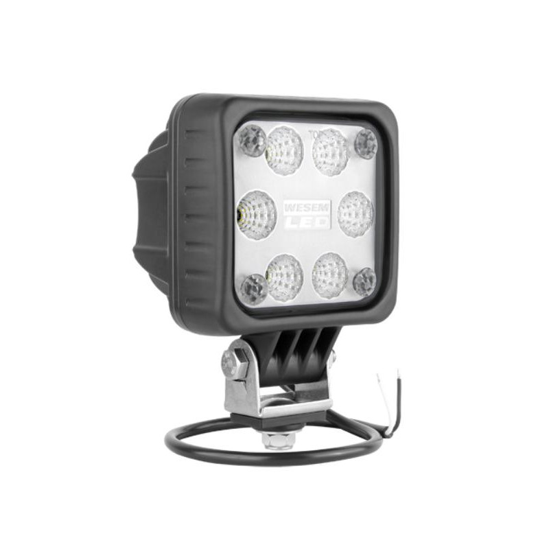 Lampa robocza halogen LED 2000LM 50* rozproszone 100x100 Wesem LED2F.47680