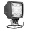 Lampa robocza halogen LED 2000LM 50* rozproszone 100x100 Wesem LED2F.47680