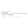 Lampa robocza halogen LED 2000lm wiązka 58* H9-H1 FENDT 500 700 CRC6H.58401