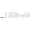 Lampa robocza halogen LED 2000lm wiązka 58* John Deere CRC6H.58423