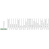 Lampa robocza halogen LED 1500LM skupione kąt 6* LED4F.47806