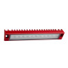 Lampa robocza halogen LED 1400lm kąt 30x7 boczna straż czerwona CRP1.54602