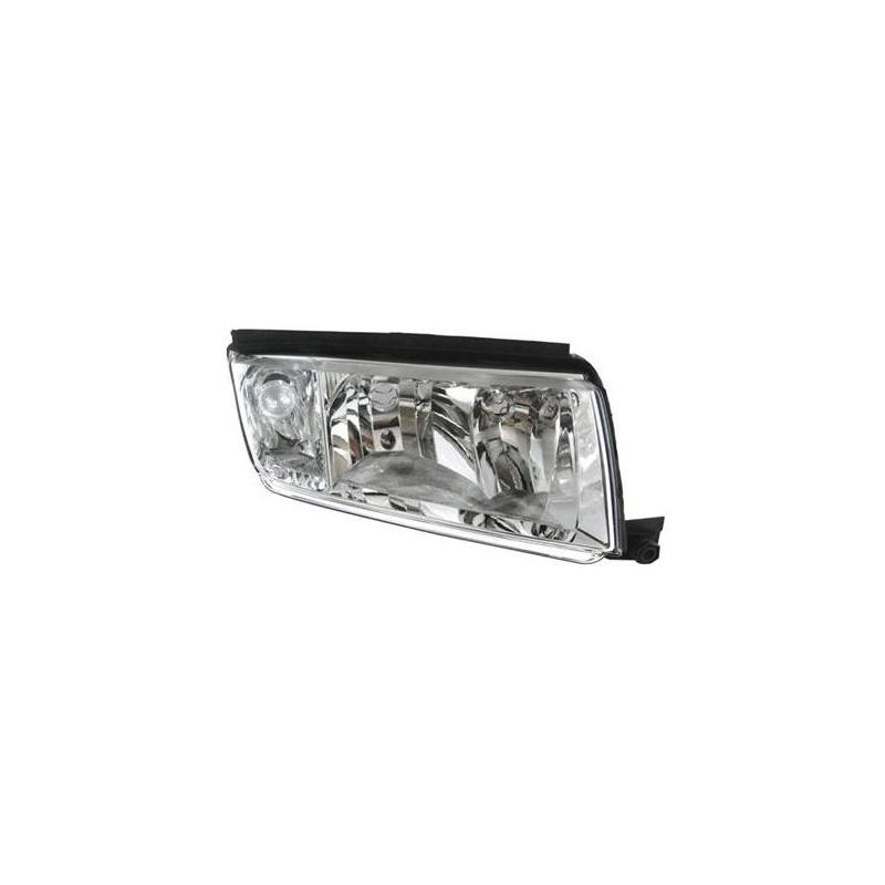 Reflektor lampa przód prawy Skoda Fabia 2000-2007 srebrne Reflektor lampa przód prawy Skoda Fabia 2000-2007 srebrne