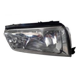 Reflektor lampa przód prawy Skoda Fabia 2000-2007 srebrne