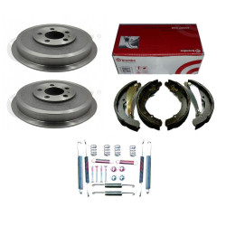 Bębny szczęki sprężynki hamulcowe Skoda Octavia I Roomster 230mm Brembo