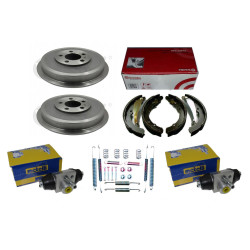 Bębny szczęki cylinderki hamulcowe Skoda Octavia Roomster 230mm Brembo