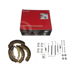 Szczeki sprezynki hamulcowe Chevrolet Epica Lacetti Brembo