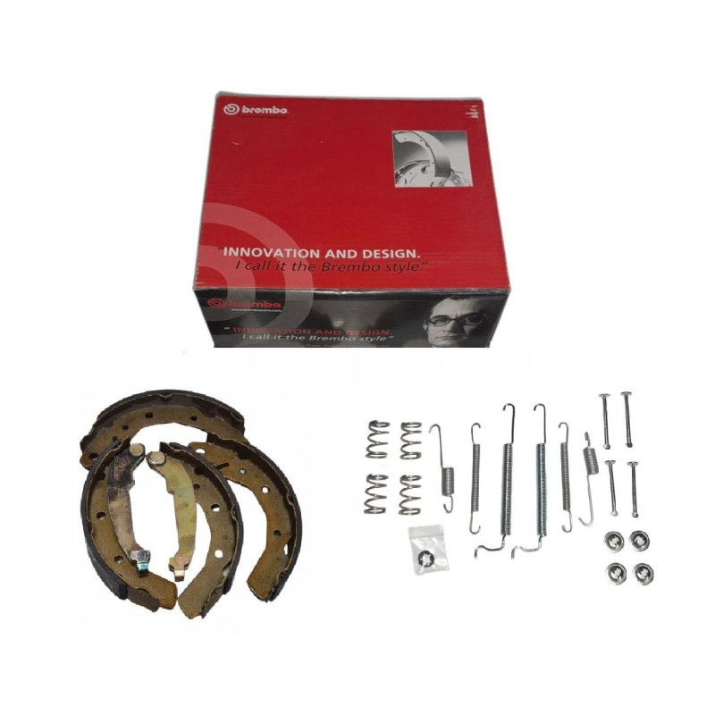 Szczeki sprezynki hamulcowe Chevrolet Epica Lacetti Brembo