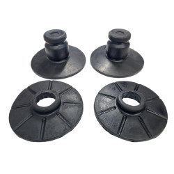 Sprężyny tylne + gumy poduszki Opel Astra G HB Liftback wzmocnione