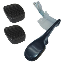 Pedalu gazu + nakladki oslony hamlca sprzegla Fiat 126p Fl EL STD