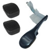 Pedalu gazu + nakladki oslony hamlca sprzegla Fiat 126p Fl EL STD