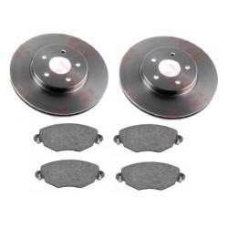 Tarcze klocki hamulcowe Ford Mondeo MK3 2000-2007 przód HART