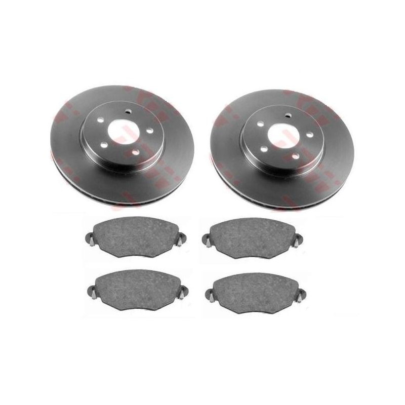 Tarcze klocki hamulcowe Ford Mondeo MK3 2000-2007 przód HART