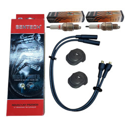 Przewody kable zaplonowe swiece FIAT 126P Elegant EL