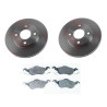 Tarcze klocki hamulcowe Ford Focus I Fiesta IV Fusion Ka Puma Mazda 2