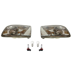 Halogen przód lewy + prawy Skoda Octavia II