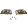 Halogen przód lewy + prawy Skoda Octavia II