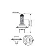 Żarówka halogenowa H7 12V 55W +50% HART