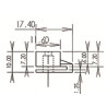 Spinka kieszeni drzwi Fiat 126 126p kpl 10 szt