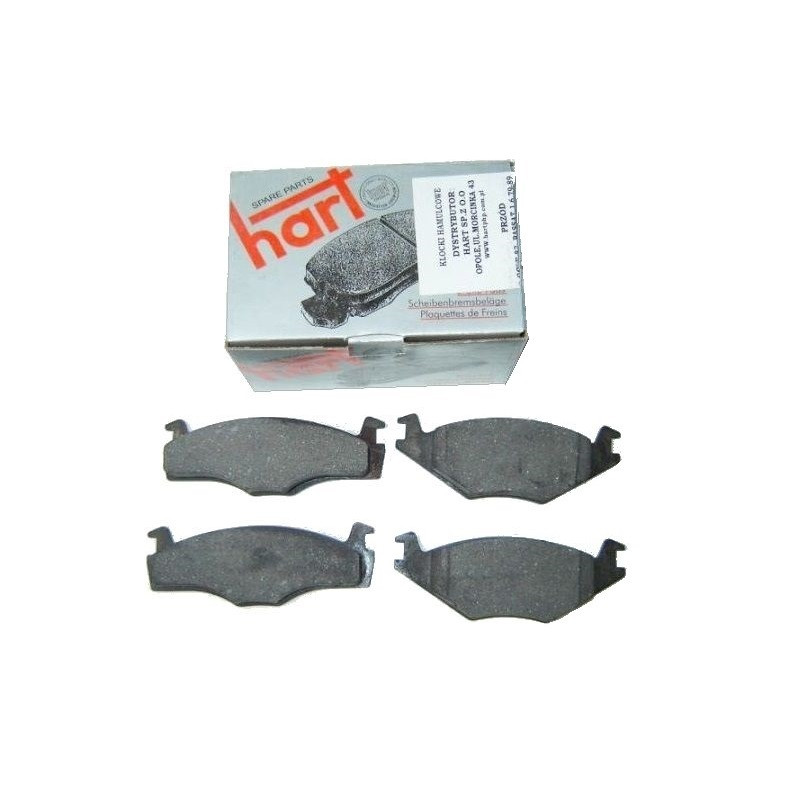 Klocki hamulcowe przód VW Golf II III Vento Jetta Audi 80 Toledo Ibiza