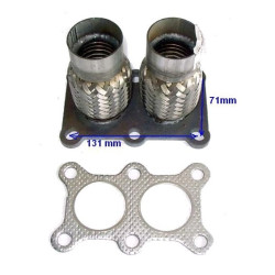 Złącze elastyczne kolektor wydechowy Seat Toledo Leon VW Golf IV 1.6