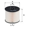 Filtr paliwa Citroen Berlingo C5 C8 Jumpy Xsara Fiat Scudo Peugeot 307 306 206 806 Expert PE816/4
