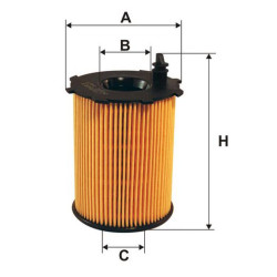 Filtr oleju OE667/1 Ford Fiesta Focus Kuga Mondeo Volvo Peugeot 208 308
