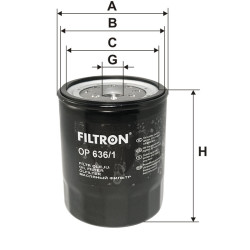 Filtr oleju OP 636/1 Campo Canter Trooper