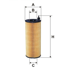 Filtr oleju BMW E81 E90 E60 F10 E84 X5 OE672/2