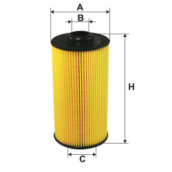 Filtr oleju BMW 5 E34 E39 7 E38 E31 E53 X5 RANGE ROVER OE649/3
