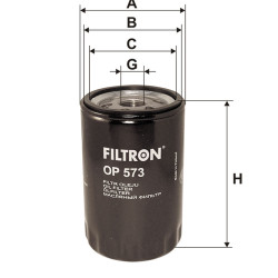 Filtr oleju Mercedes W124 W201 W126 OP573