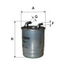 Filtr paliwa PP 841/9