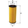 Filtr oleju Alfa Romeo 159 Brera Spider Fiat Croma 2.4JTDM OE670/1