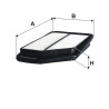 Filtr powietrza Honda Civic 2.2 CDTi AP 104/8