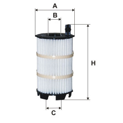 Filtr oleju Audi A4 A6 A8 Q7 A5 R8 VW Touareg OE650/5
