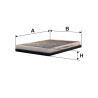 Filtr kabinowy K 1075A-2X