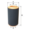 Filtr powietrza Citroen Jumper III Fiat Ducato Peugeot Boxer AR316/2