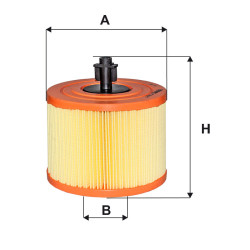Filtr powietrza BMW 1 E81 E82 E92 E88 3 E90 E91 E92 E93 X1 AK362/5